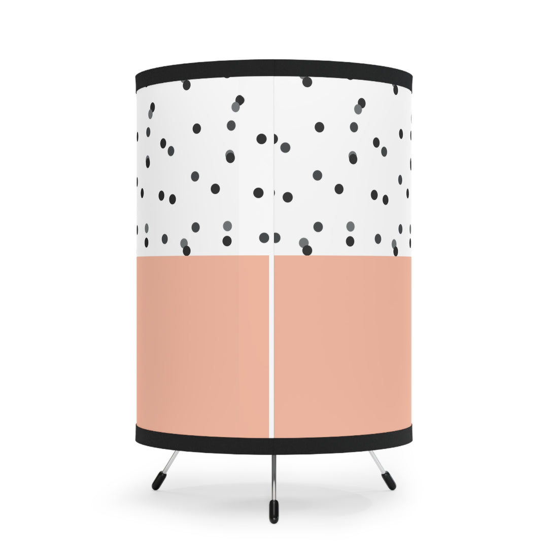 Polka Dot Tripod Lamp