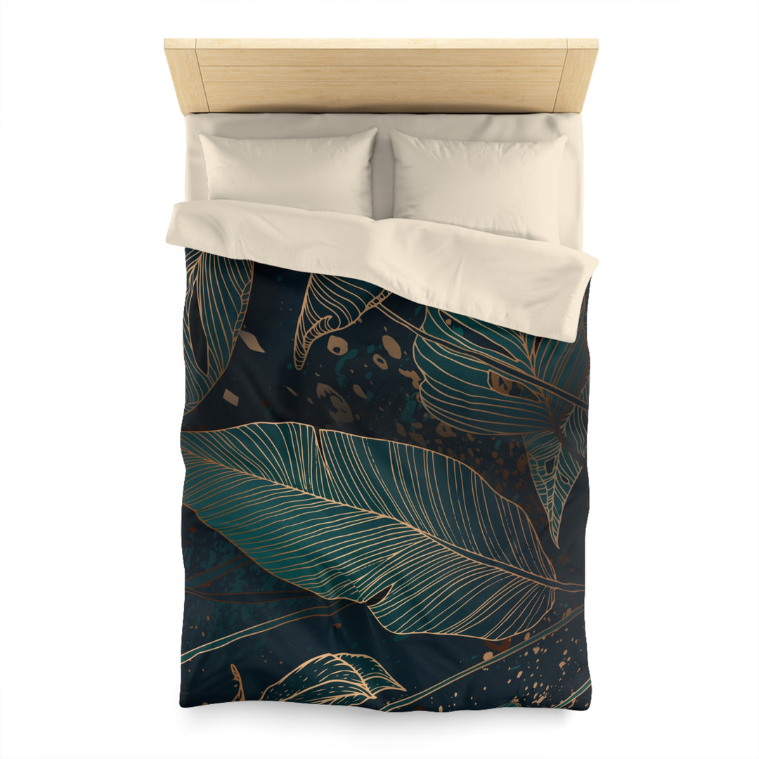 Tropical Foliage - Microfiber Duvet Cover