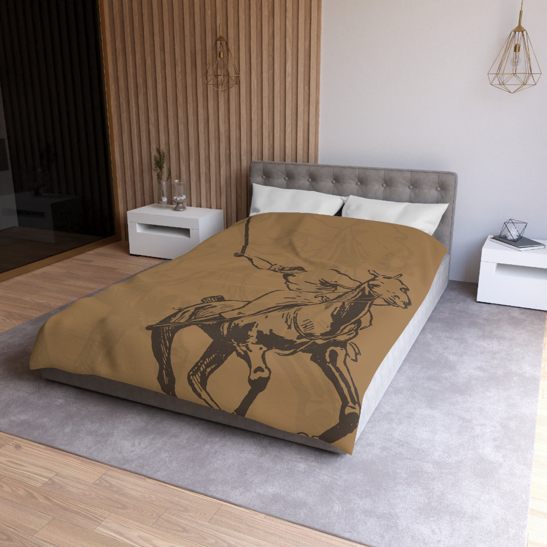 Polo Player - Microfiber Duvet Cover