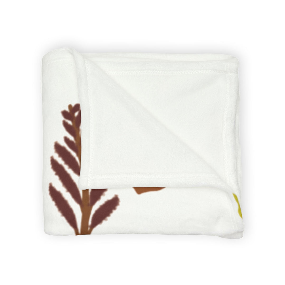 Falling Leaves Minky Blanket