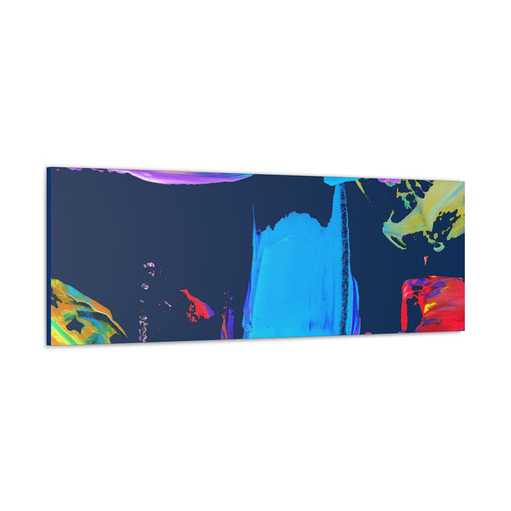 Vivid Brushstrokes Gallery Canvas