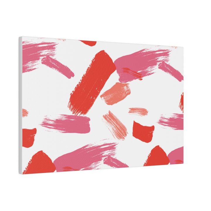 Abstract Expressionism Satin Canvas