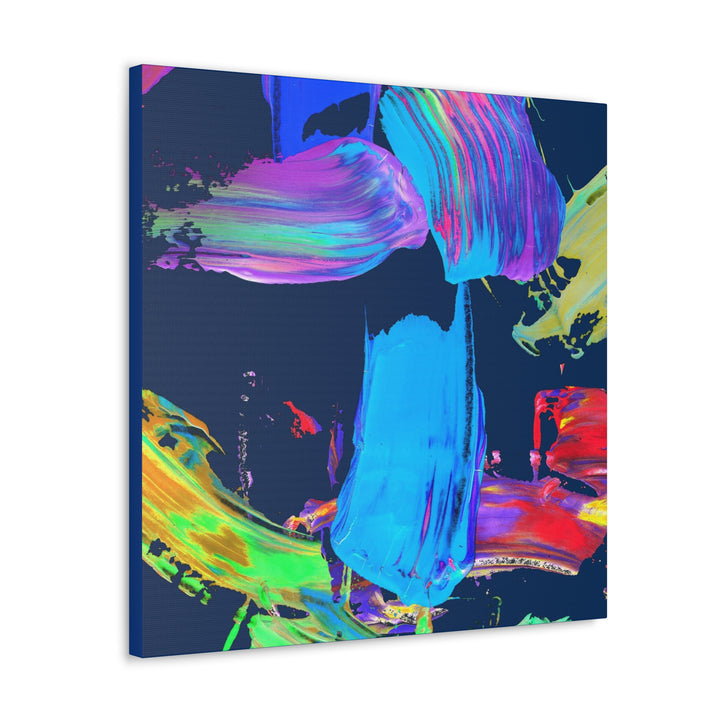 Vivid Brushstrokes Gallery Canvas