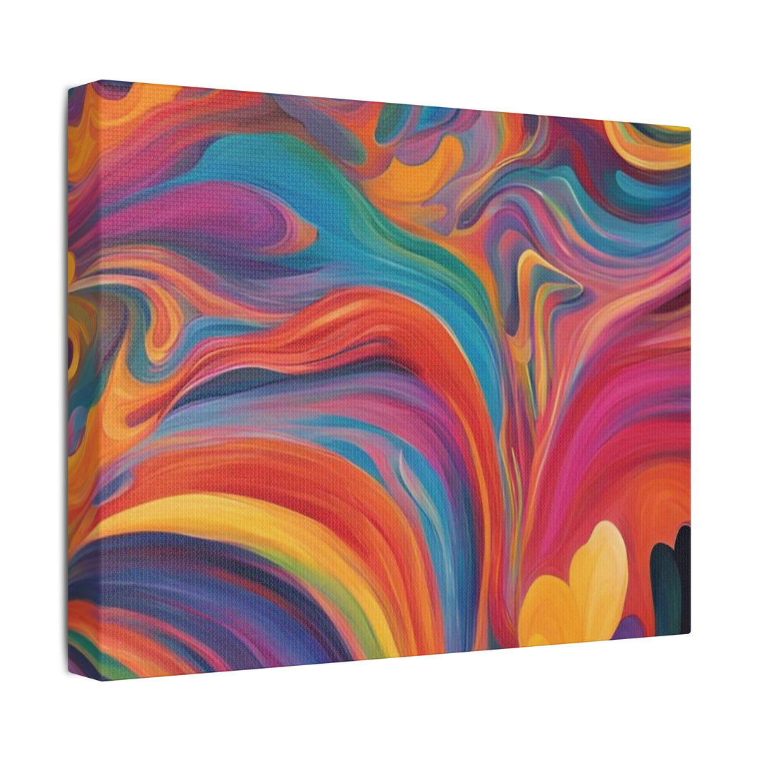 Bold Strokes Abstract Canvas