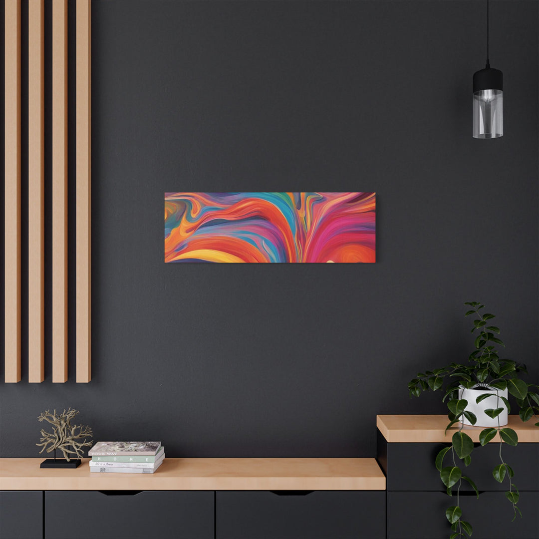 Bold Strokes Abstract Canvas