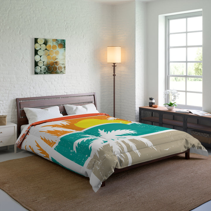 Tropical Sunset Comforter