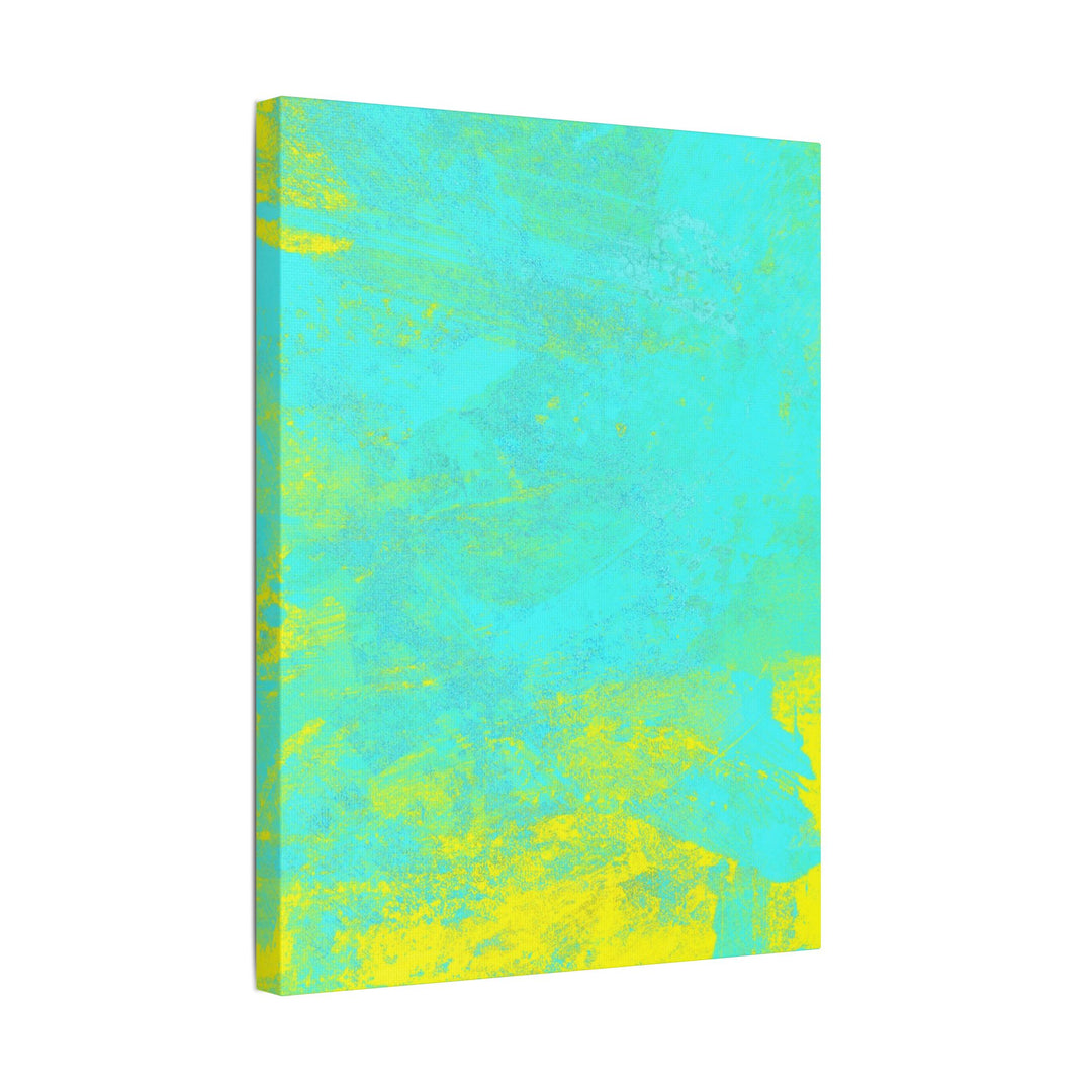 Vivid Abstract Satin Canvas Print