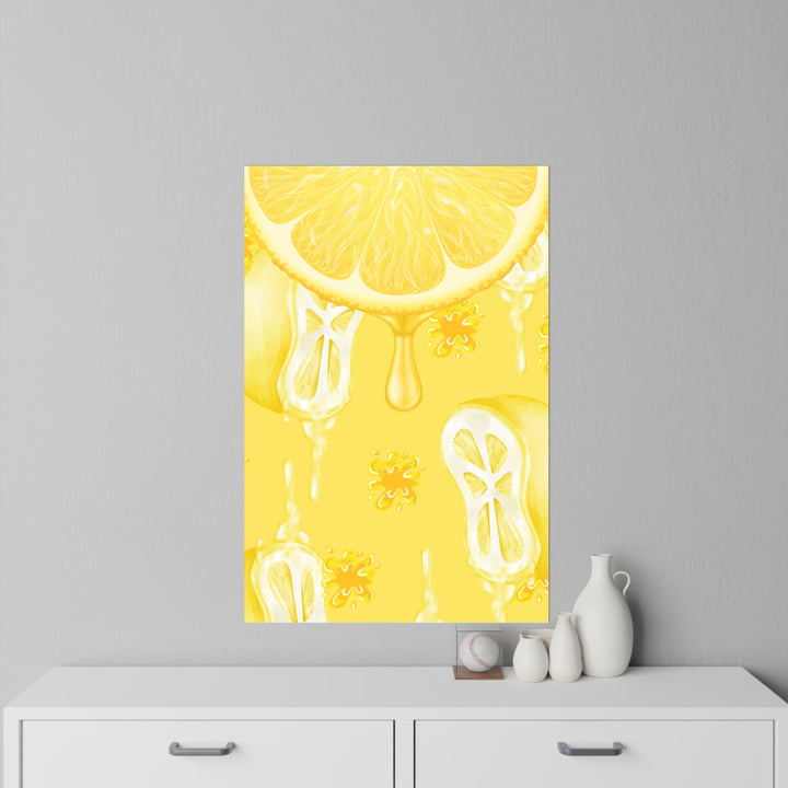 Lemon Zest Wall Decal