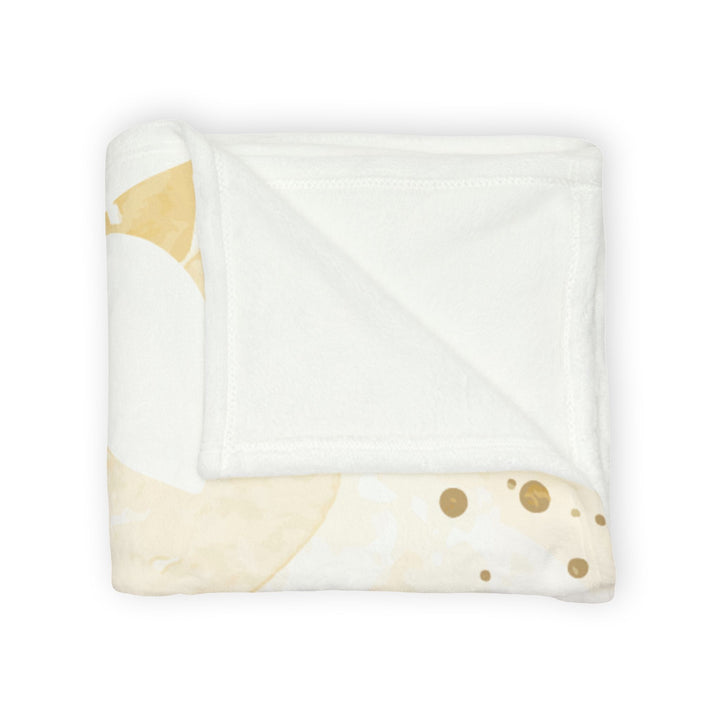 Golden Palm Minky Blanket