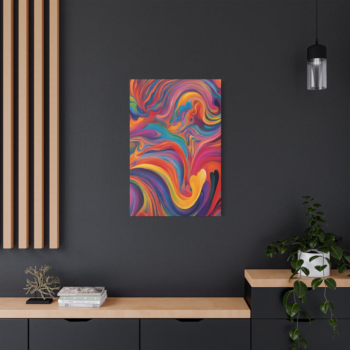 Bold Strokes Abstract Canvas