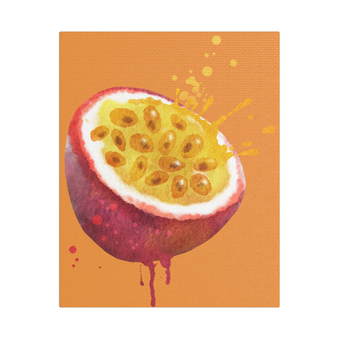 Passionfruit Pop Art Canvas