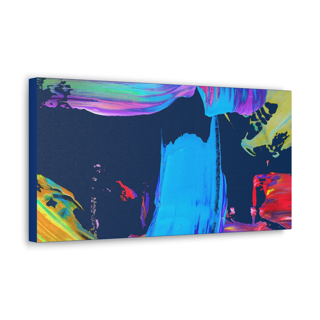 Vivid Brushstrokes Gallery Canvas