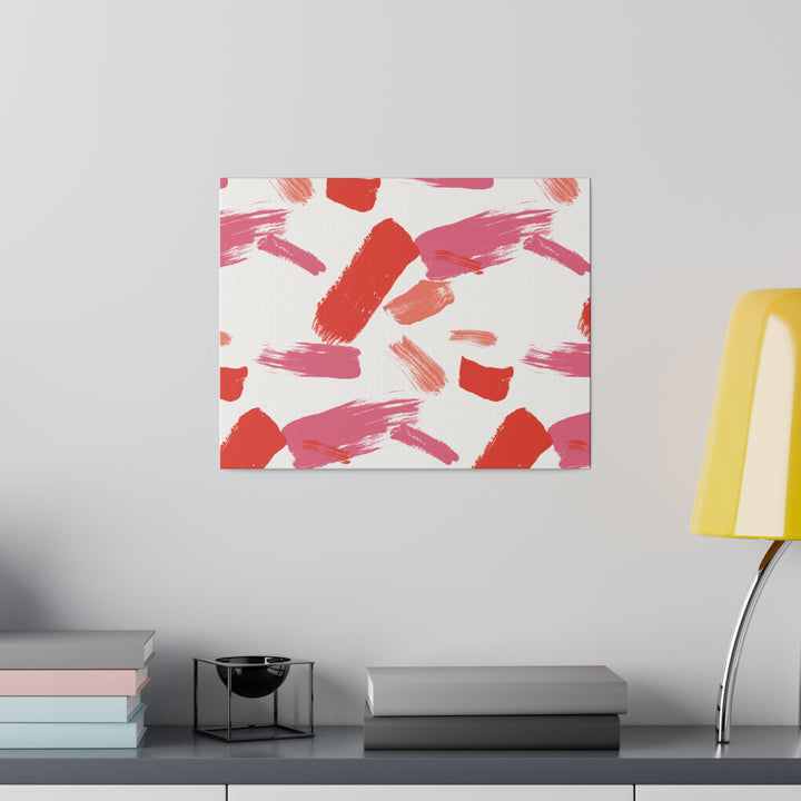 Abstract Expressionism Satin Canvas