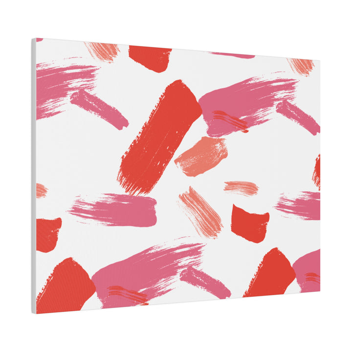 Abstract Expressionism Satin Canvas