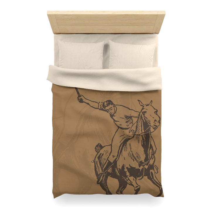 Polo Player - Microfiber Duvet Cover