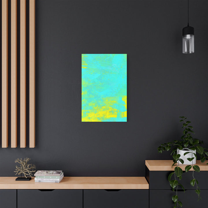 Vivid Abstract Satin Canvas Print