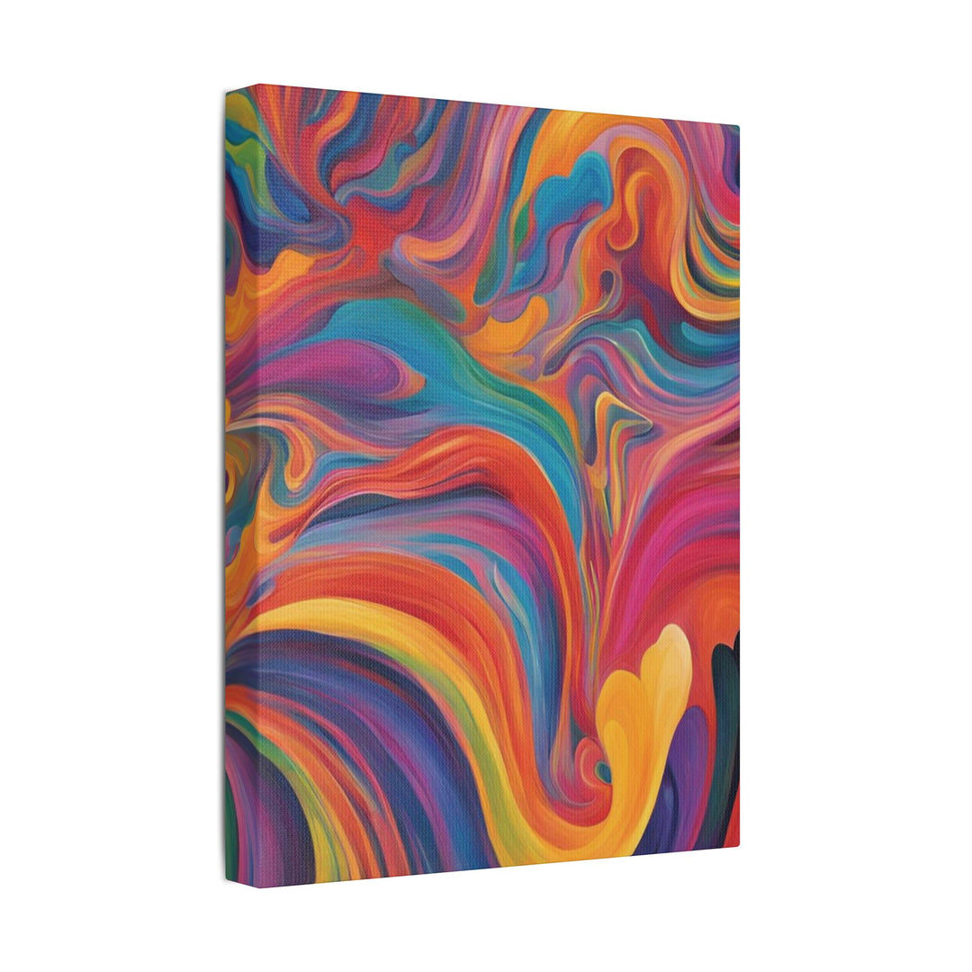 Bold Strokes Abstract Canvas