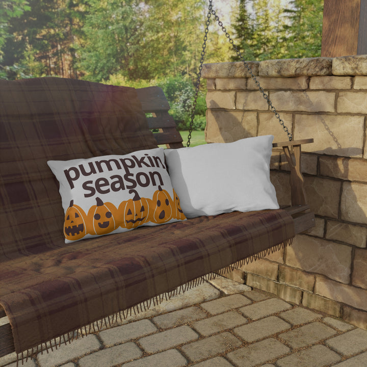 Pumpkin Season Outdoor Pillow