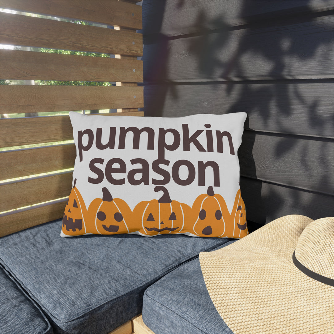 Pumpkin Season Outdoor Pillow