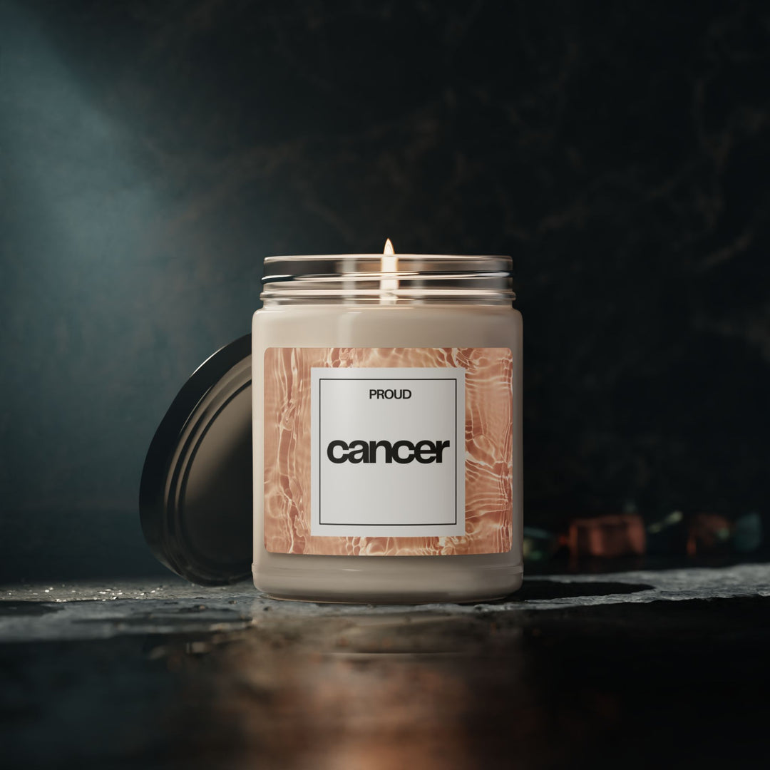 Zodiac Candle Proud Cancer