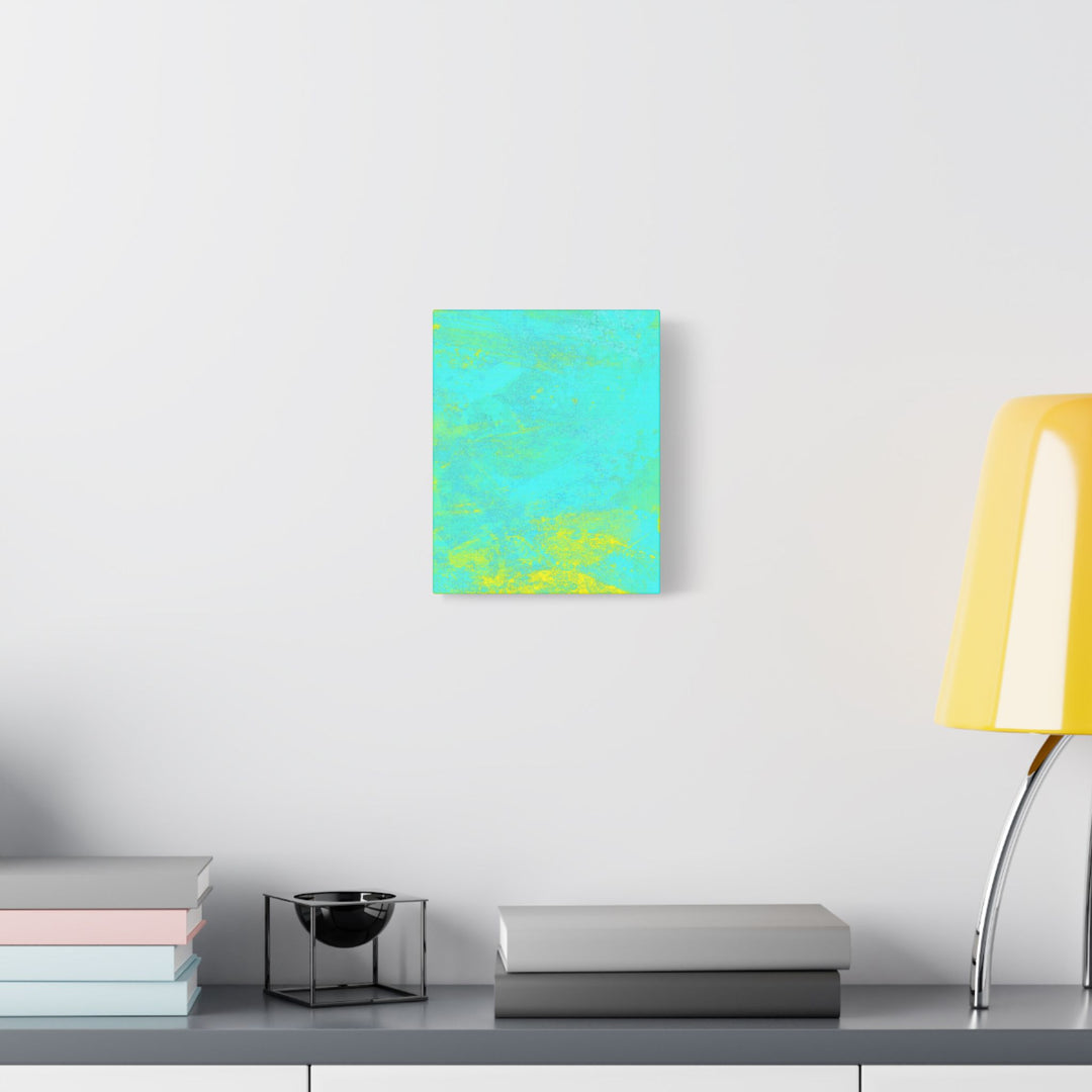 Vivid Abstract Satin Canvas Print