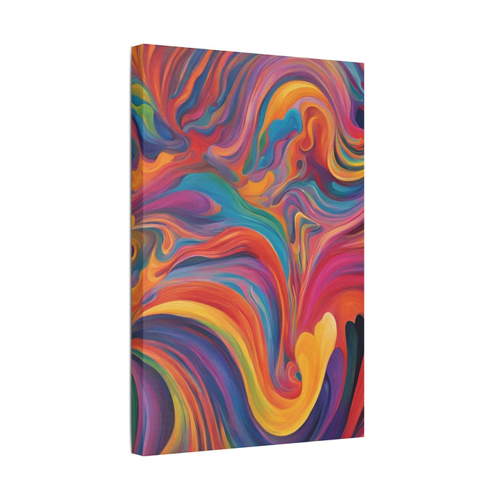 Bold Strokes Abstract Canvas