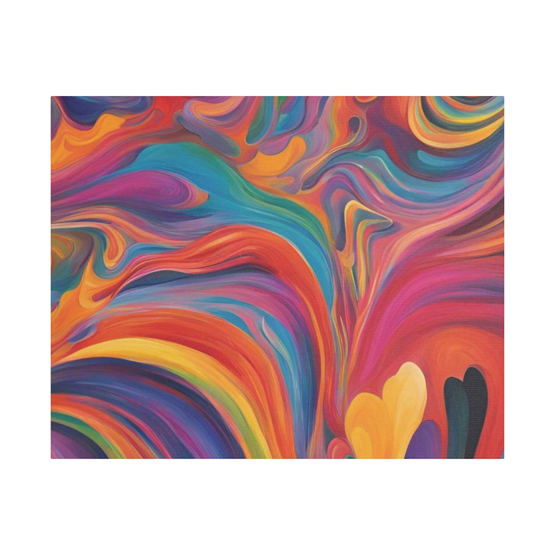 Bold Strokes Abstract Canvas