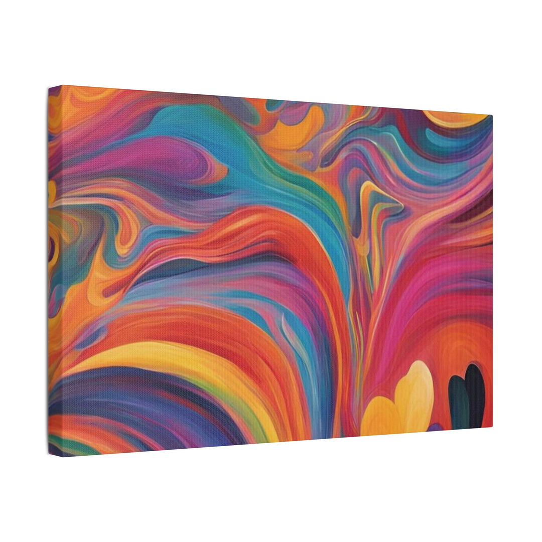 Bold Strokes Abstract Canvas