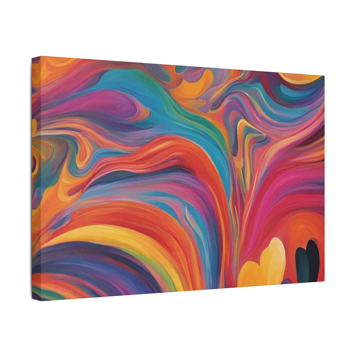 Bold Strokes Abstract Canvas