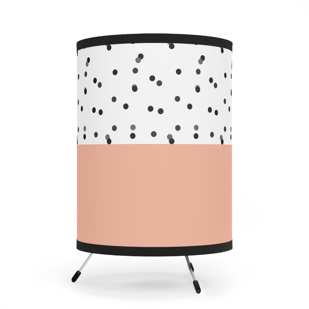 Polka Dot Tripod Lamp