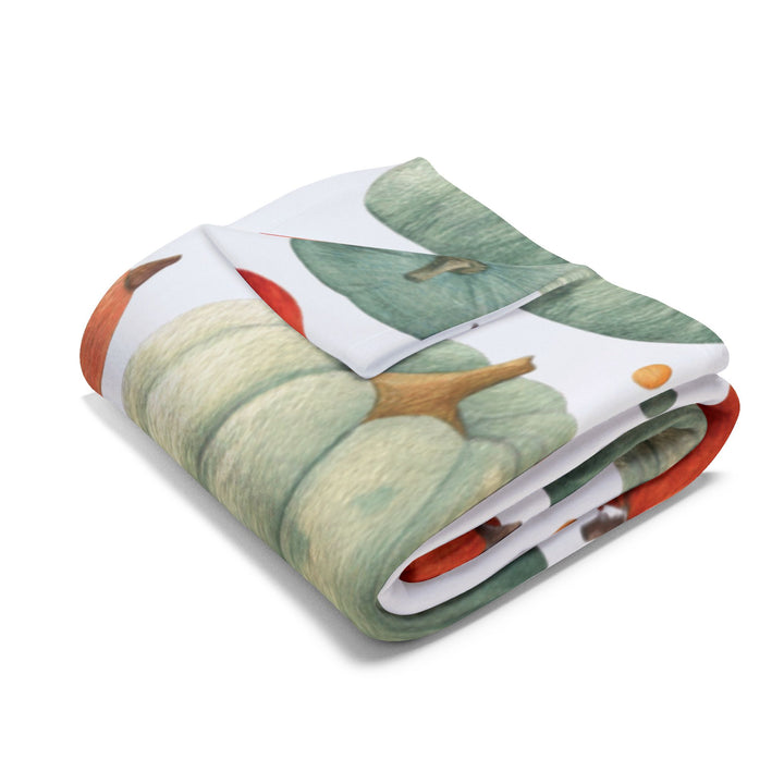 Harvest Pumpkins Fleece Blanket