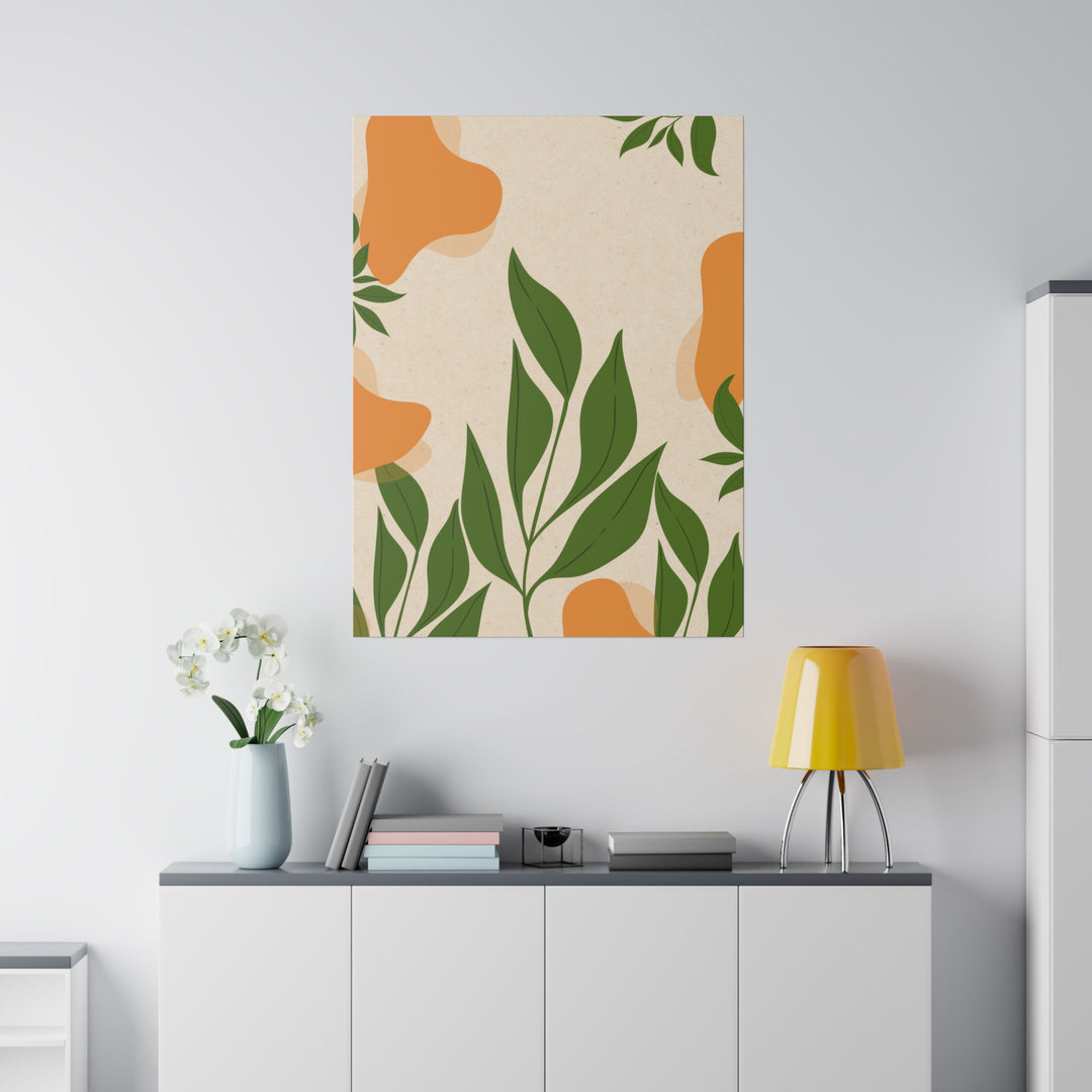 Botanical Bliss Matte Canvas