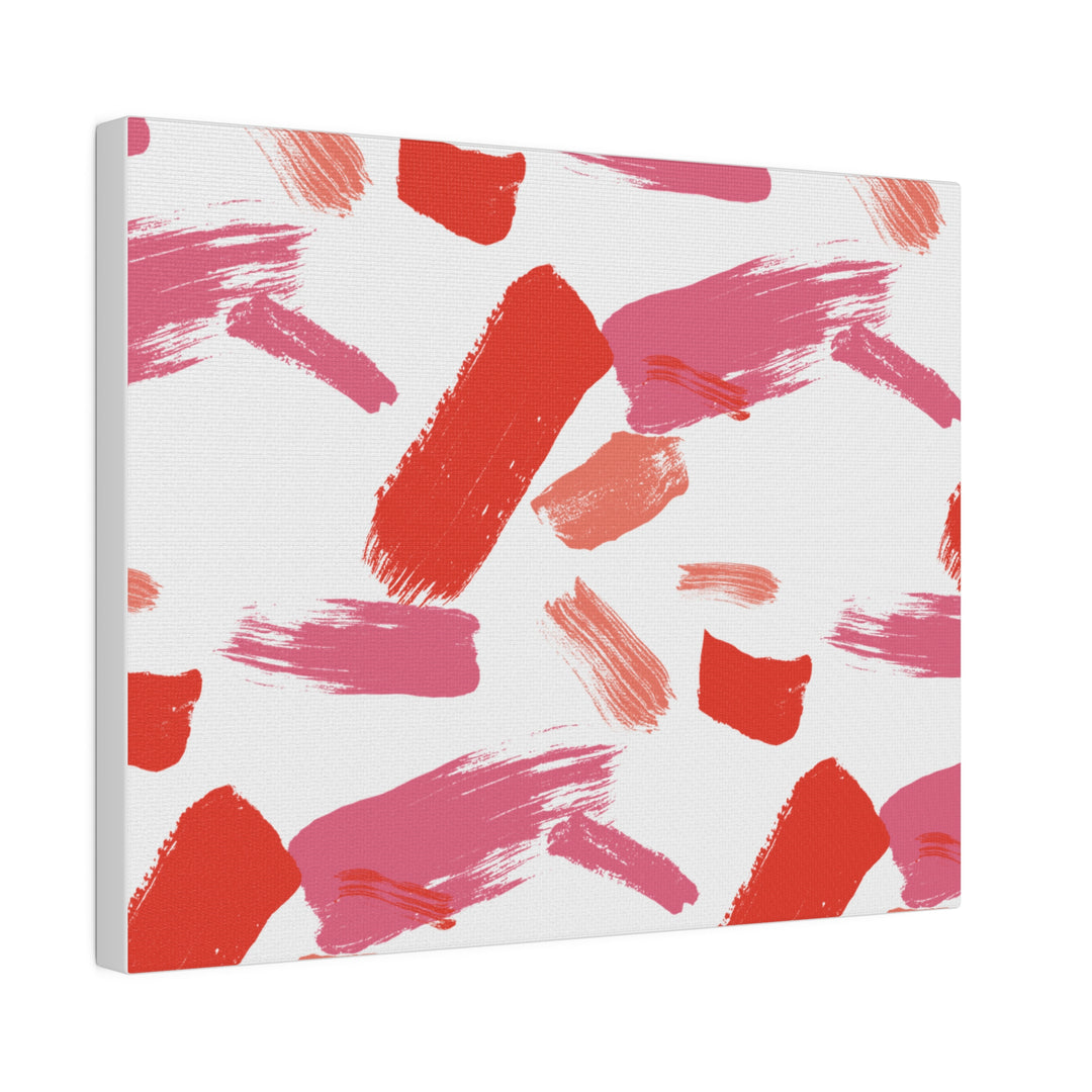 Abstract Expressionism Satin Canvas