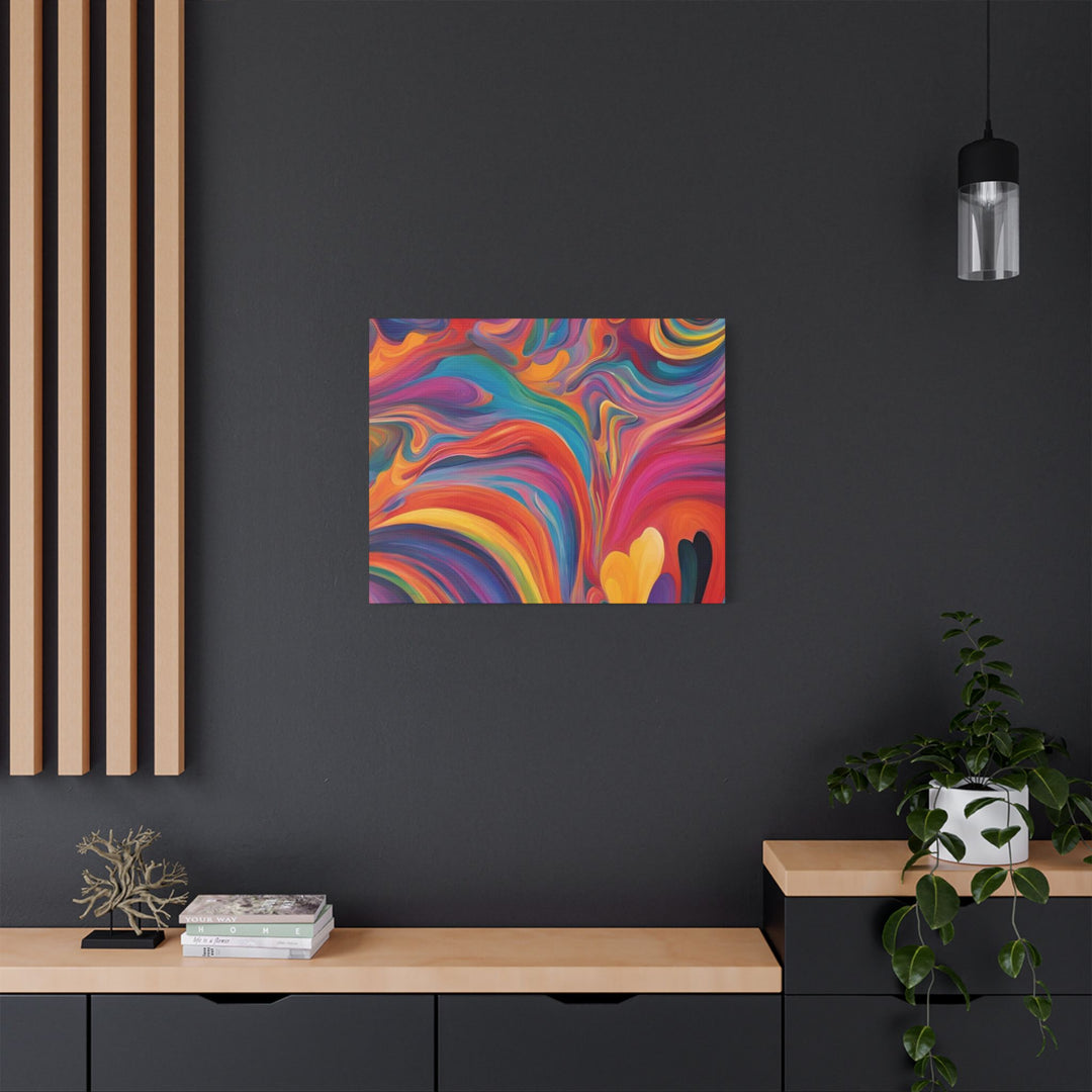 Bold Strokes Abstract Canvas