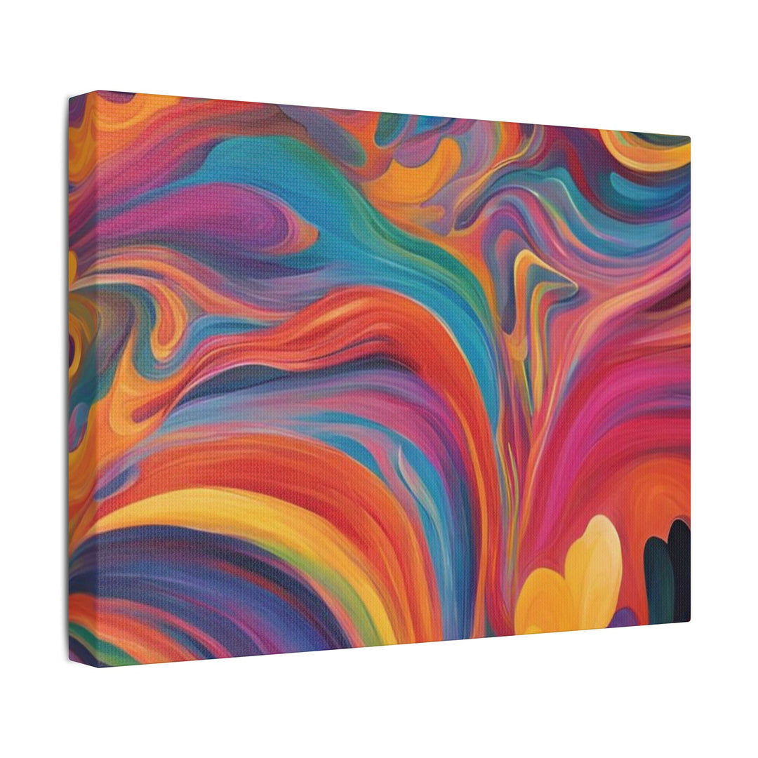 Bold Strokes Abstract Canvas