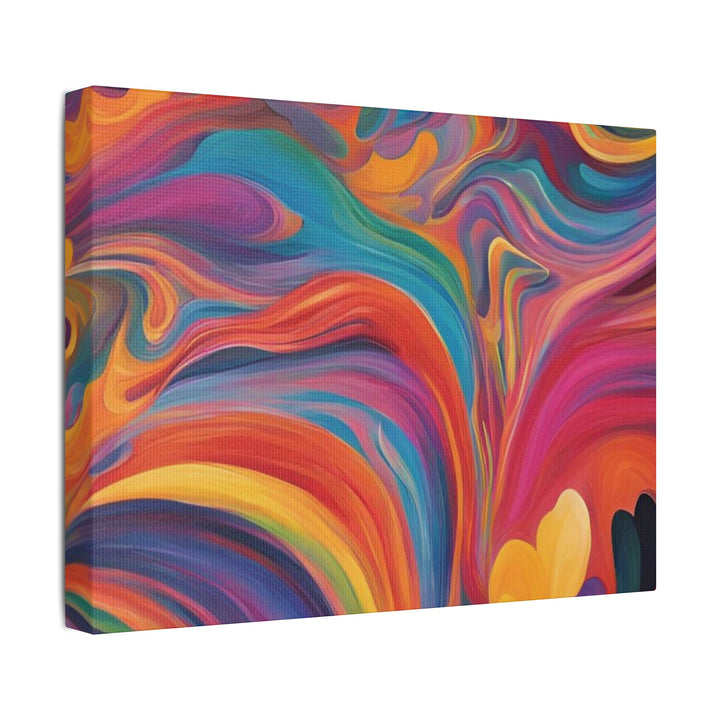 Bold Strokes Abstract Canvas