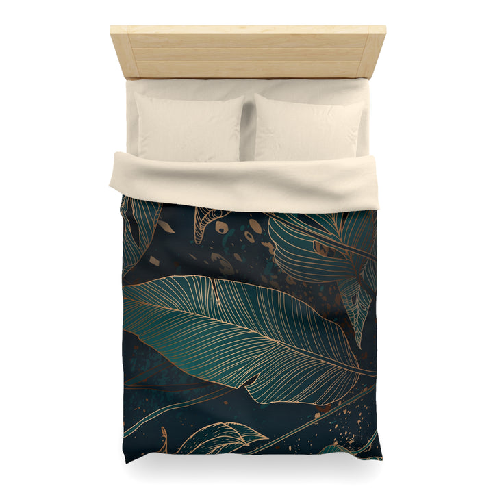 Tropical Foliage - Microfiber Duvet Cover