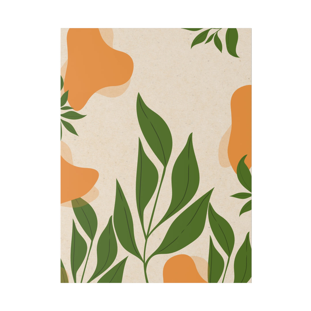 Botanical Bliss Matte Canvas