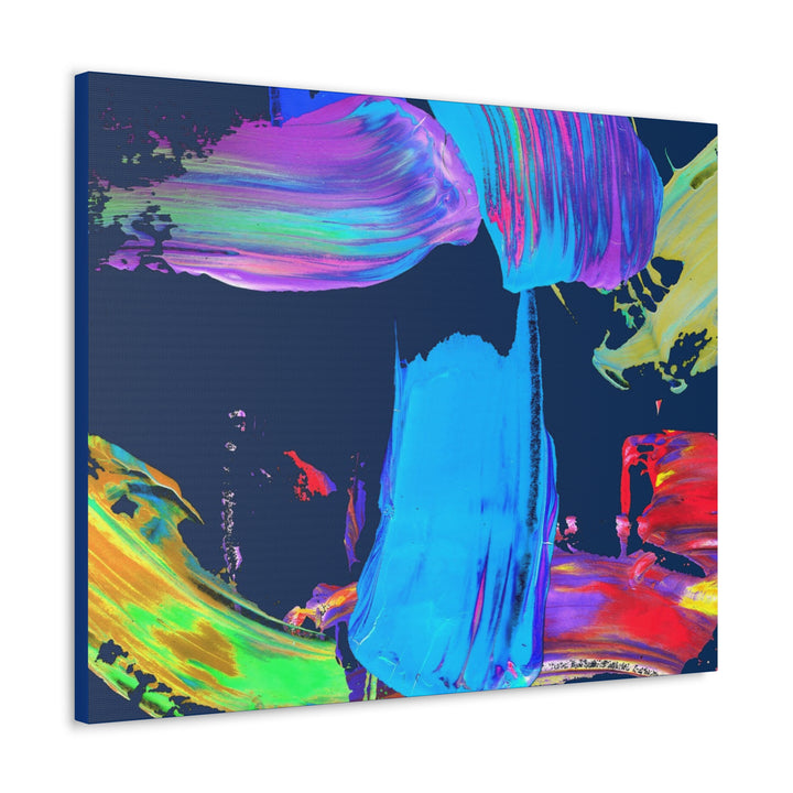 Vivid Brushstrokes Gallery Canvas