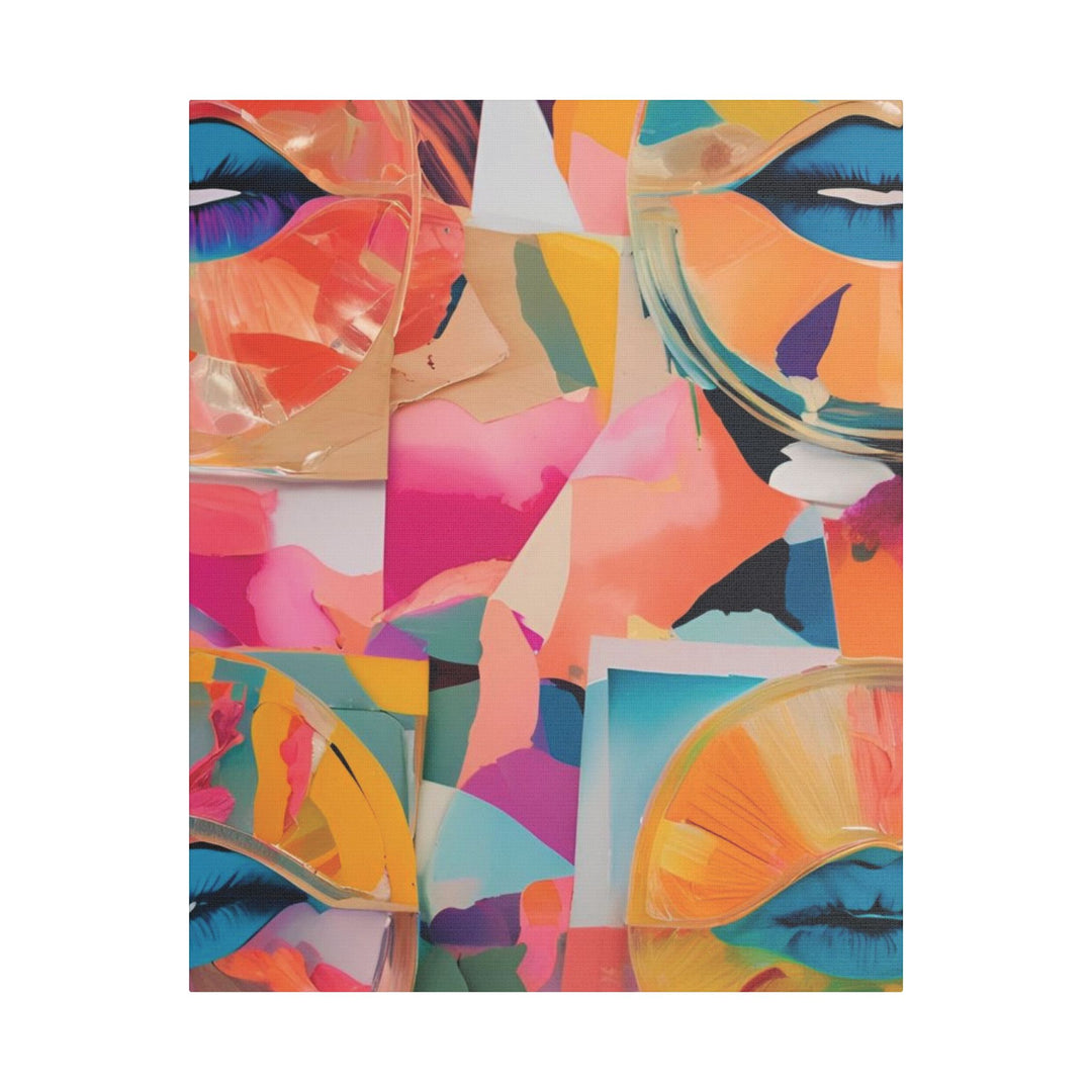 Vibrant Expression Satin Canvas