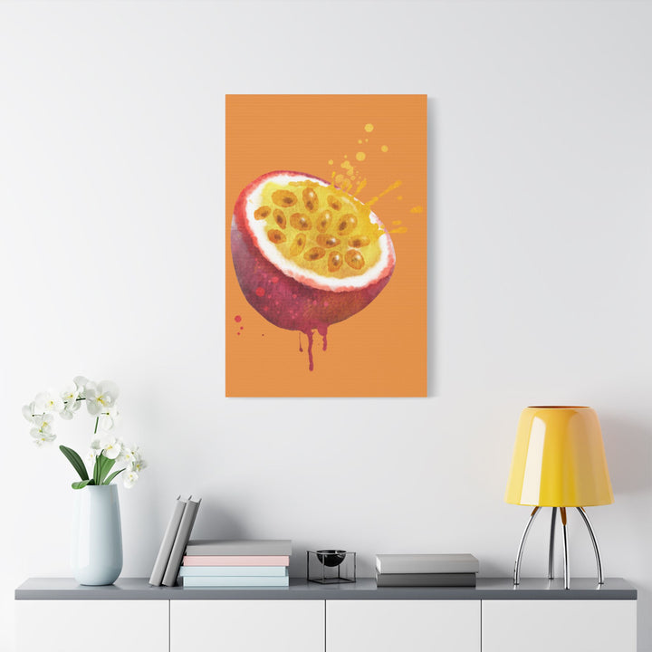 Passionfruit Pop Art Canvas