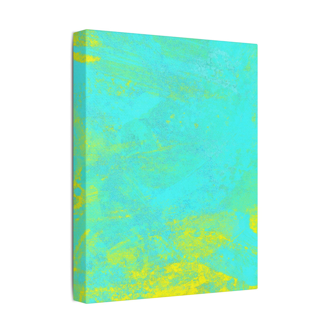 Vivid Abstract Satin Canvas Print