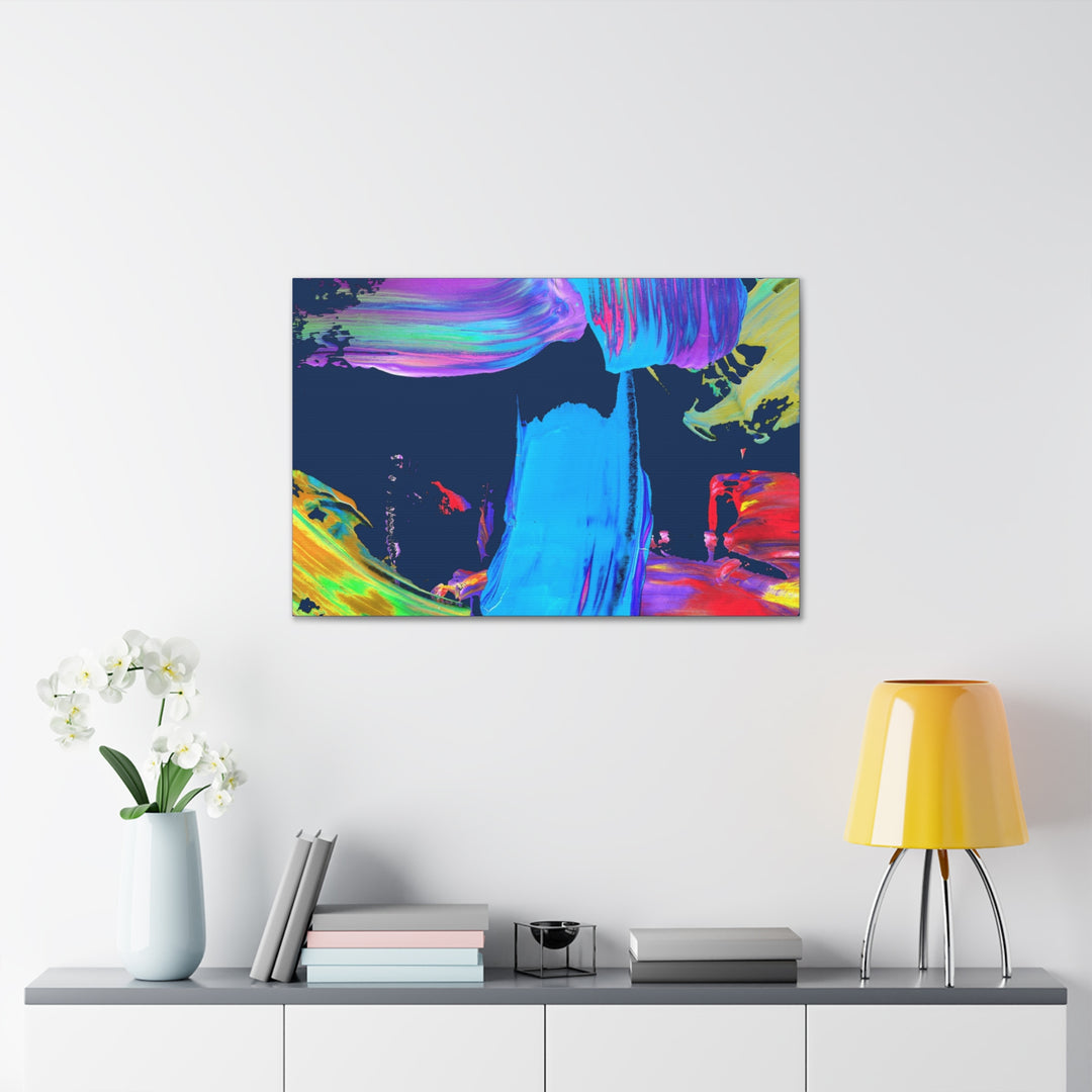 Vivid Brushstrokes Gallery Canvas