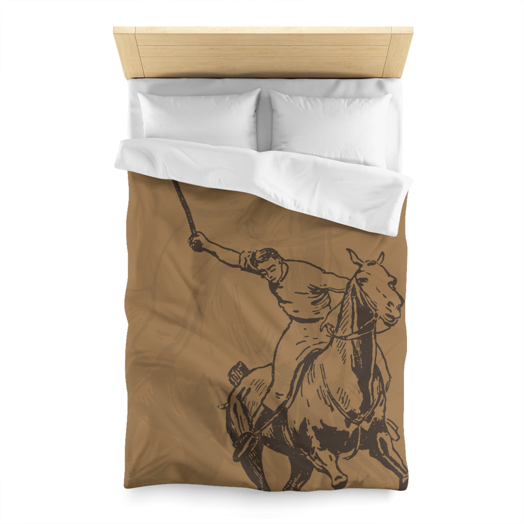 Polo Player - Microfiber Duvet Cover