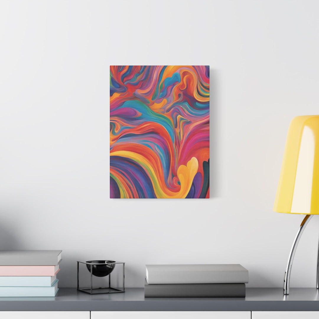 Bold Strokes Abstract Canvas