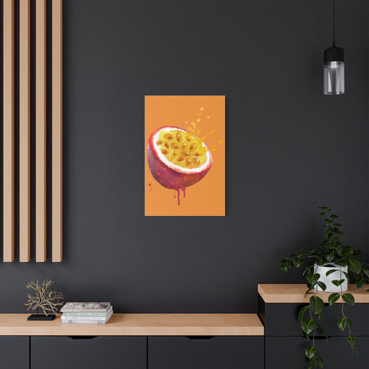 Passionfruit Pop Art Canvas