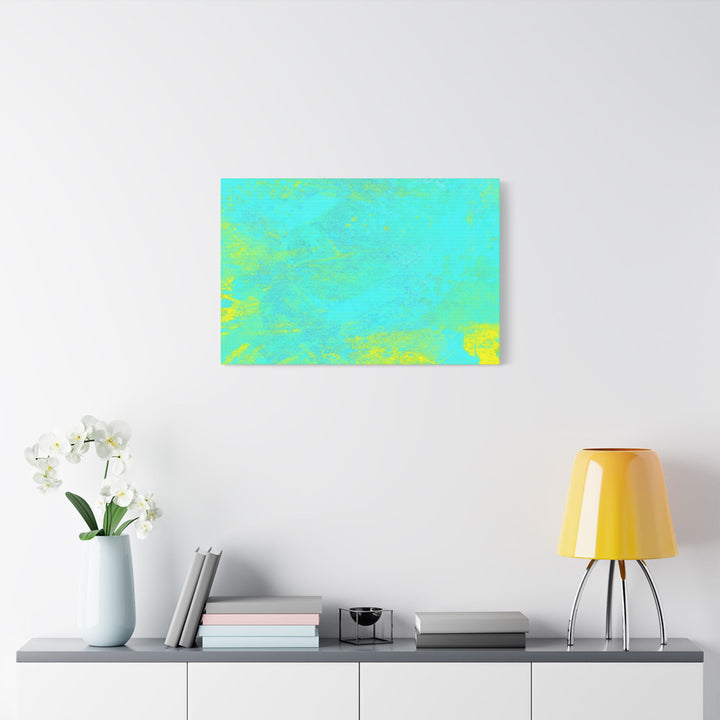 Vivid Abstract Satin Canvas Print