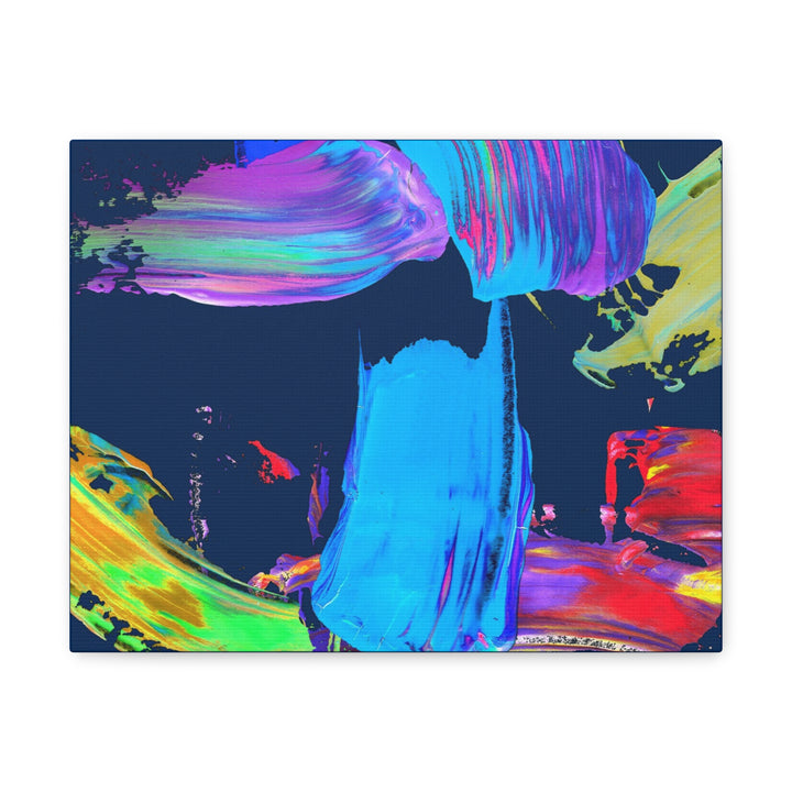 Vivid Brushstrokes Gallery Canvas