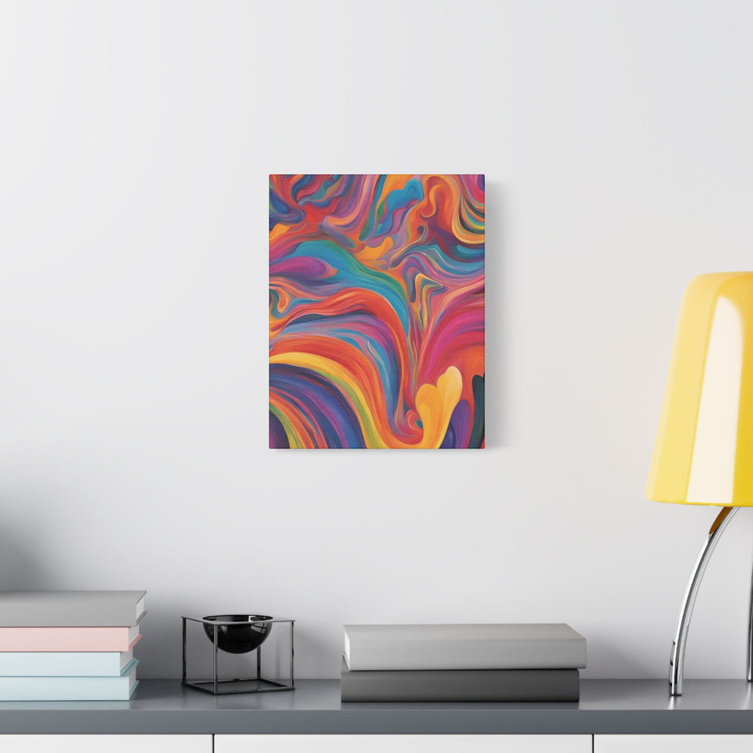 Bold Strokes Abstract Canvas