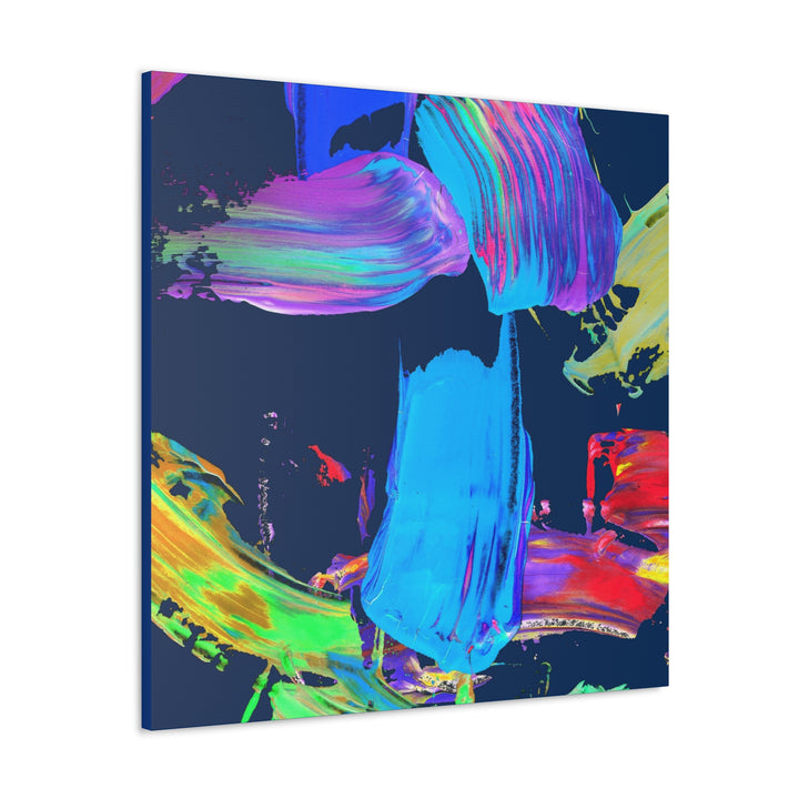 Vivid Brushstrokes Gallery Canvas